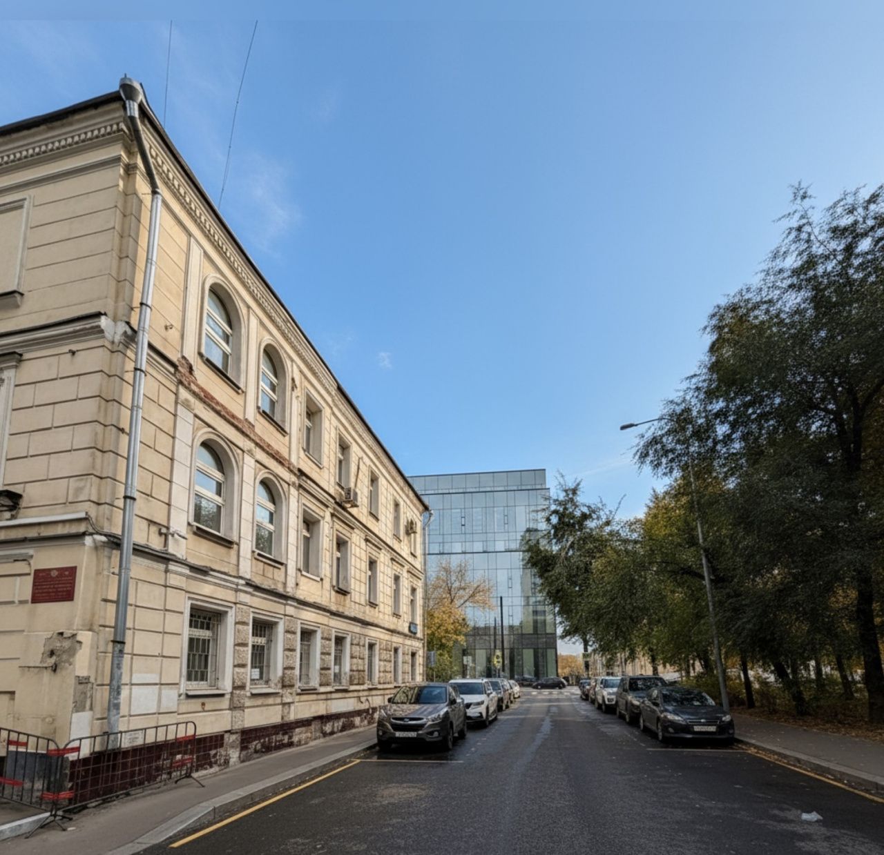 фасад дома, здание по адресу г Москва, ул Бауманская, д 60/5